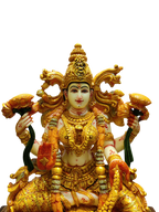 Divine Brass Goddess Lakshmi Idol – Wealth & Prosperity Statue - Satyam Collection
