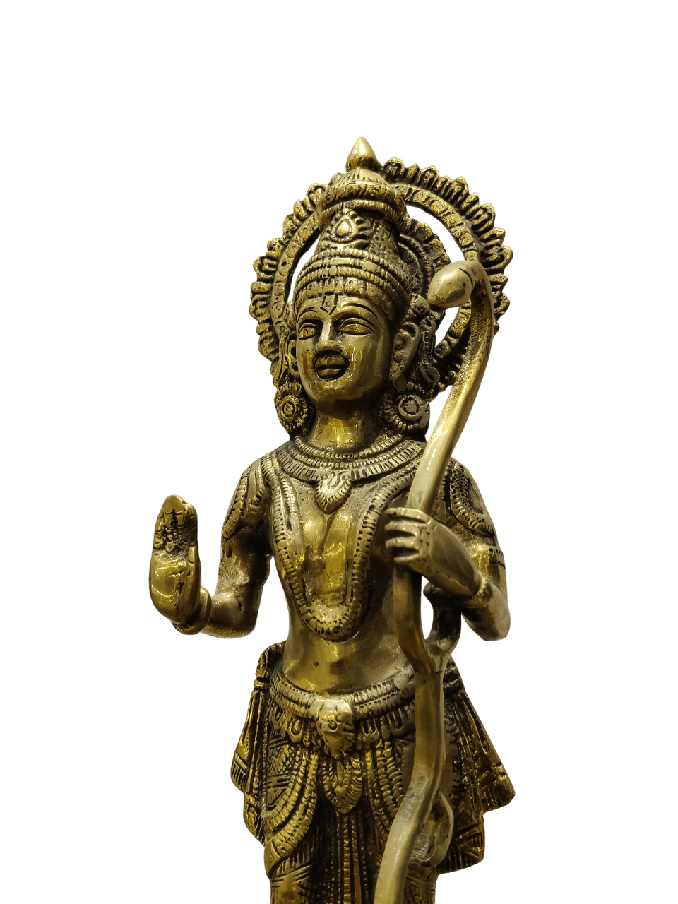 Divine Lord Ram Brass Statue - Satyam Collection