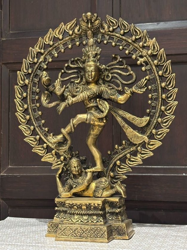 Divine Nataraja Shiva Statue - Satyam Collection