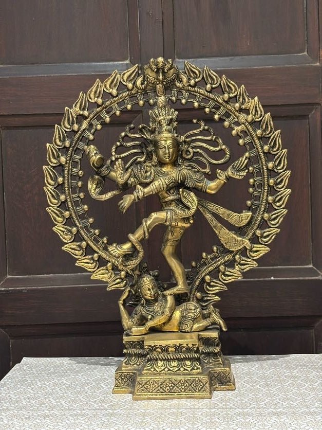 Divine Nataraja Shiva Statue - Satyam Collection