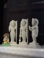 Divine Ram Darbar Marble Set White Edition - Satyam Collection