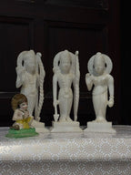 Divine Ram Darbar Marble Set White Edition - Satyam Collection