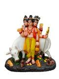Dutta Statue – Fiber Dattatreya Idol with Cow - Satyam Collection
