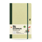 Flexbook | Ruled | Medium A5 Size Notebook | Kiwi | Ecosmiles Eco Series