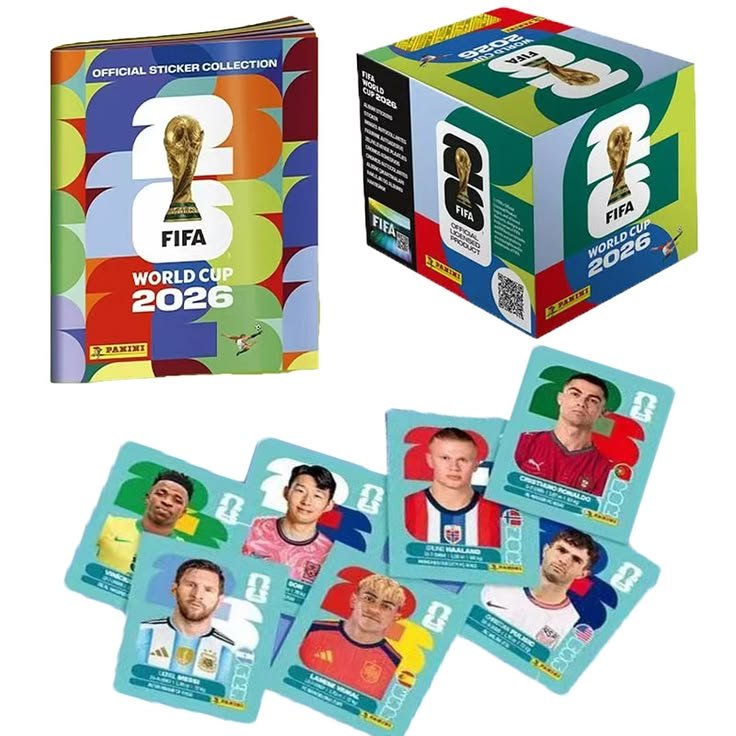 FIFA World Cup 2026™ Official Sticker Collection Album & Cards - Satyam Collection