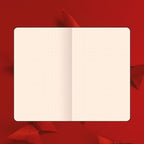 Flexbook | Dotted | Medium A5 Size Notebook | Red | 60 Years Special Edition