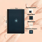 Flexbook | Plain | Large B5 Size Notebook | Black | Flex Global