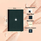 Flexbook | Blank | Medium A5 Size Sketchbook | Black | Flex Global Sketchbook