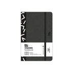 Flexbook | Ruled | Pocket A6 Size Notebook | Black | Visions 'All Angles' Spine
