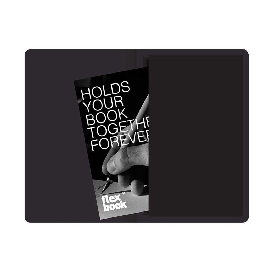 Flexbook | Ruled | Pocket A6 Size Notebook | Black | Visions 'All Angles' Spine