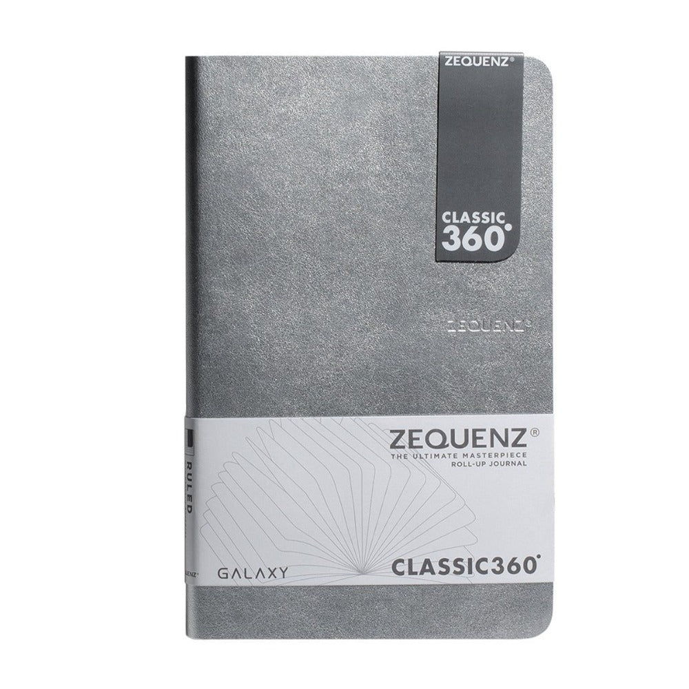 Zequenz | Galaxy | A6 Silver | Ruled - penpencilink