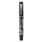 Gioia | Fountain Pen | Alleria | Tramonto Sand Black | Rhodium Trims | Resin