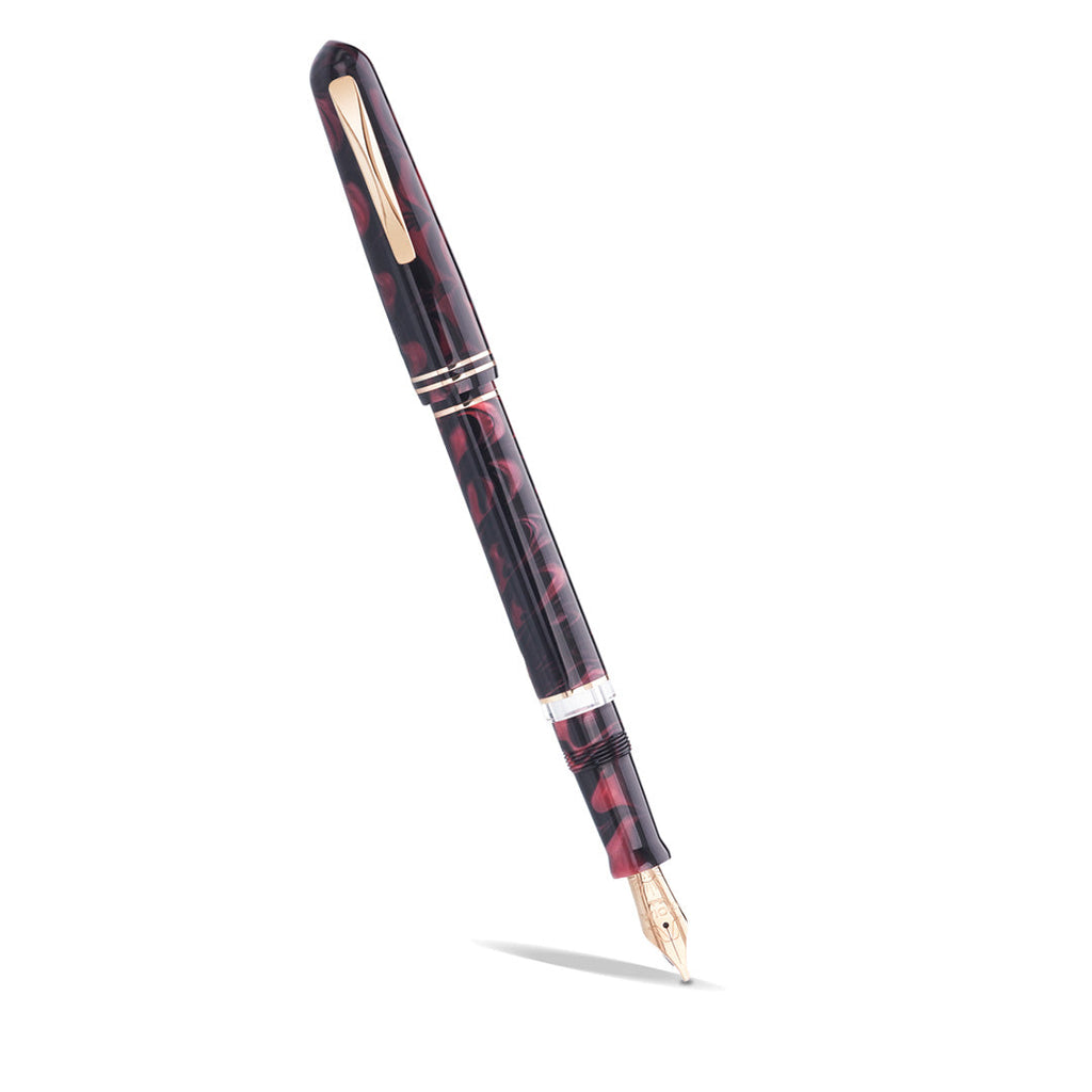 GIOIA | Metis | Fountain Pen | Amaranto | Rose Gold Trims