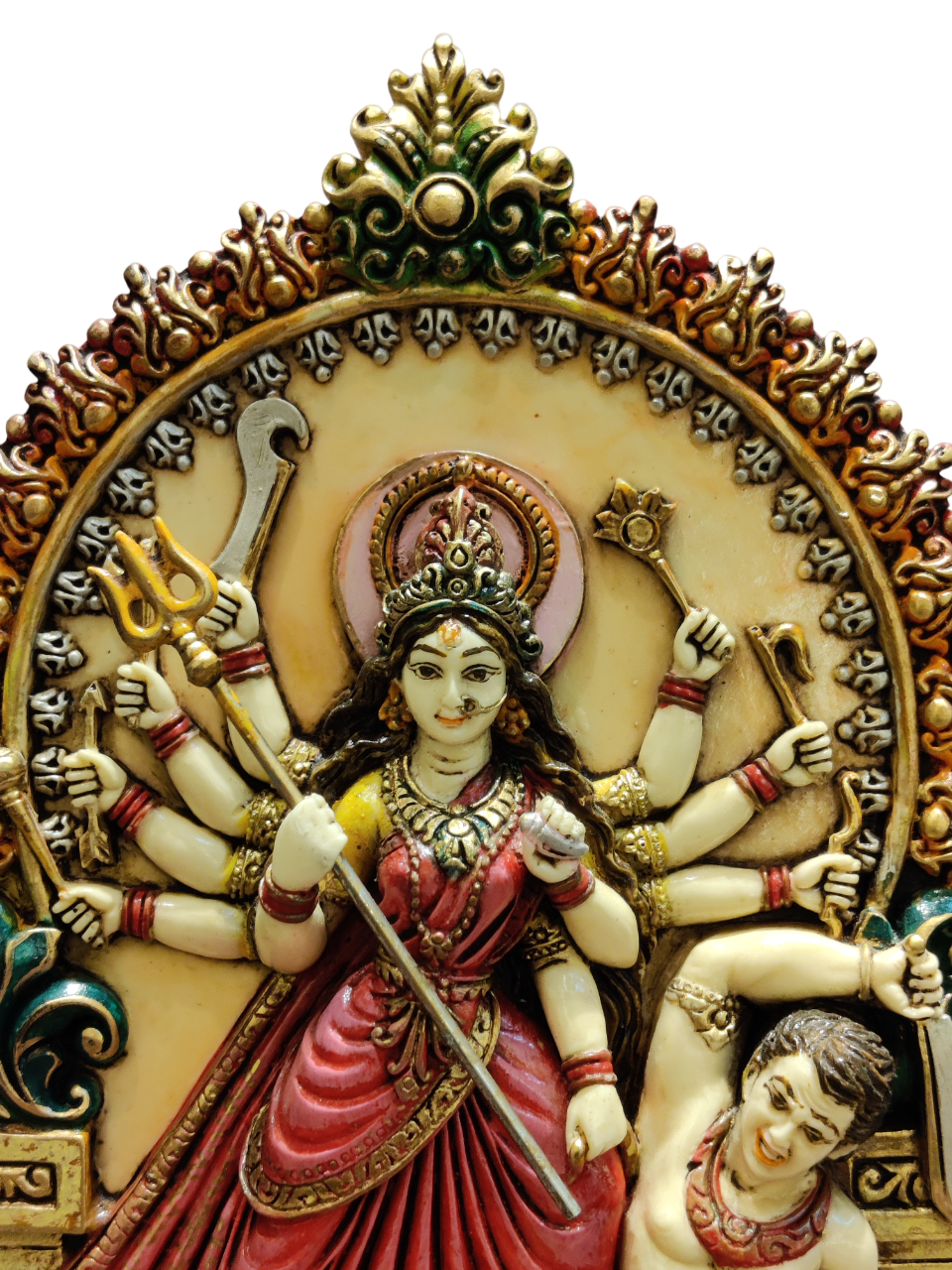 Goddess Durga Idol – Divine Strength, Protection & Blessings - Satyam Collection
