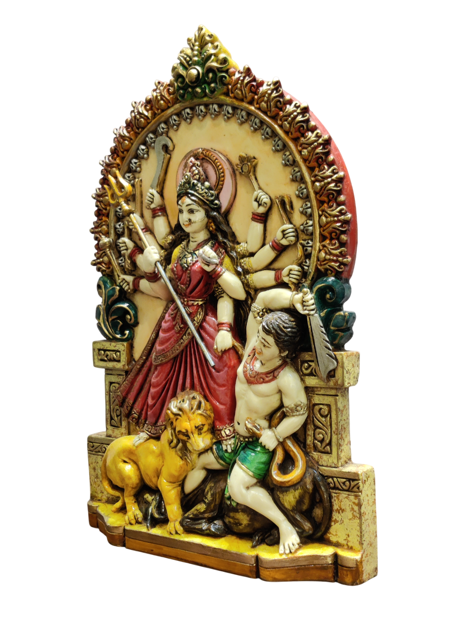 Goddess Durga Idol – Divine Strength, Protection & Blessings - Satyam Collection