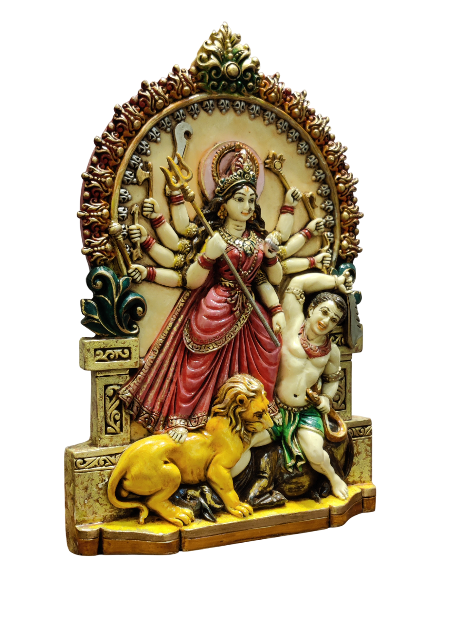 Goddess Durga Idol – Divine Strength, Protection & Blessings - Satyam Collection