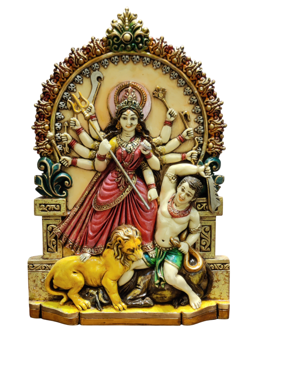 Goddess Durga Idol – Divine Strength, Protection & Blessings - Satyam Collection