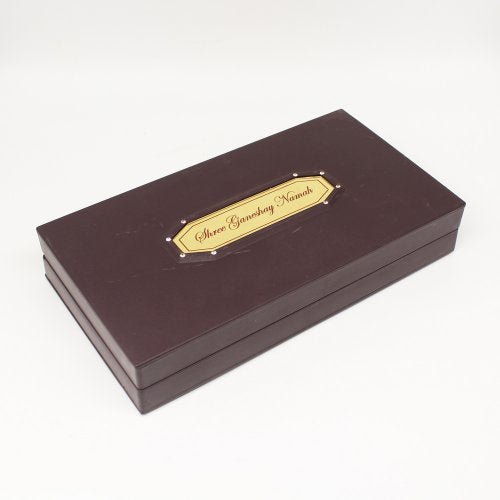 Gold Plated Ashtavinayak Bappa in Box - Satyam Collection