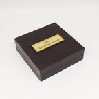Gold Plated Dagdusheth Ganpati in Box - Satyam Collection