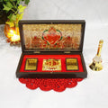 Gold Plated Siddhivinayak Bappa in Box - Satyam Collection