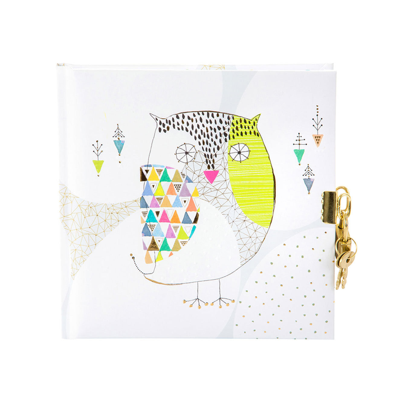 Goldbuch | Diary | Mosaic Owl