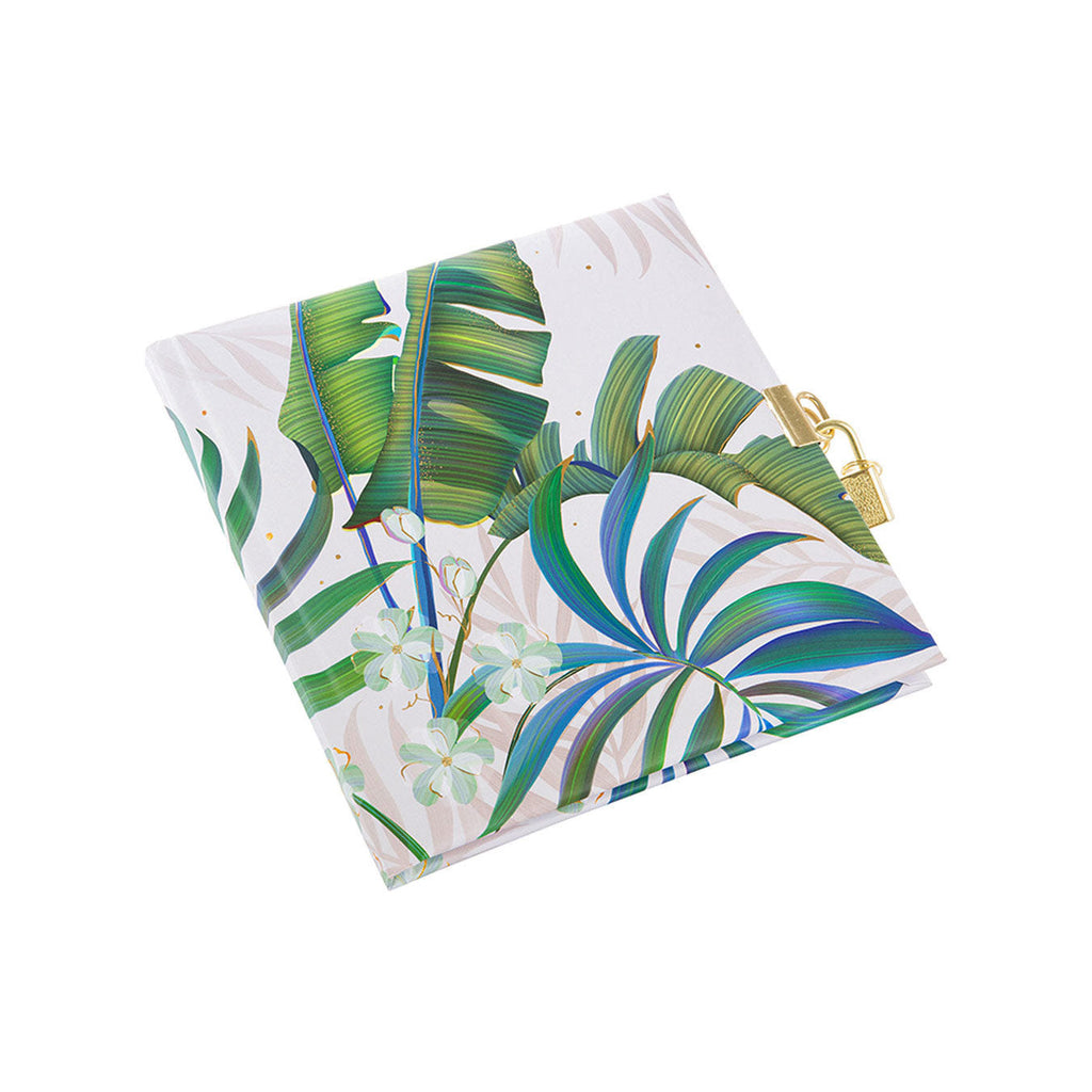 Goldbuch | Diary | Tropical | White
