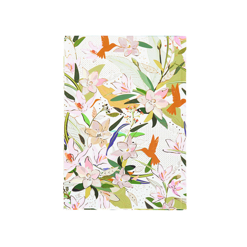 Goldbuch | Notebook A5 | Royal Lilly | White