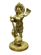Golden Lord Hanuman Idol – Strength, Protection & Devotion - Satyam Collection