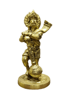 Golden Lord Hanuman Idol – Strength, Protection & Devotion - Satyam Collection