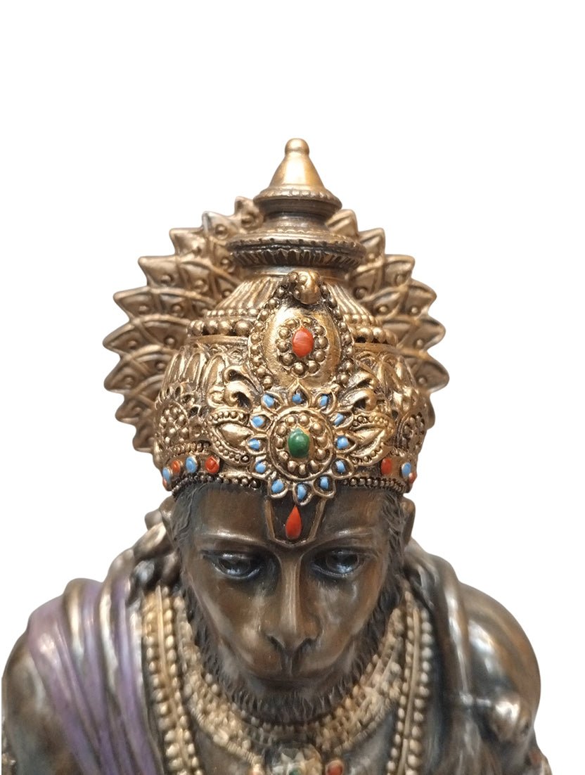 Hanuman Blessing Statue - Satyam Collection