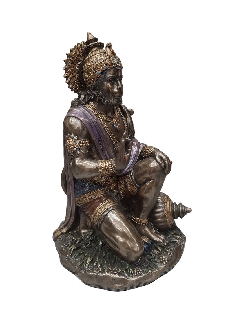 Hanuman Blessing Statue - Satyam Collection