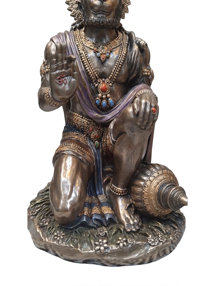 Hanuman Blessing Statue - Satyam Collection