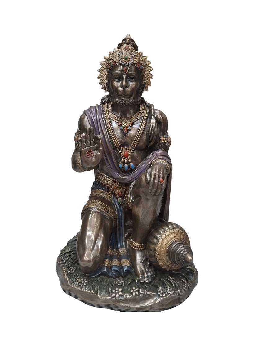 Hanuman Blessing Statue - Satyam Collection
