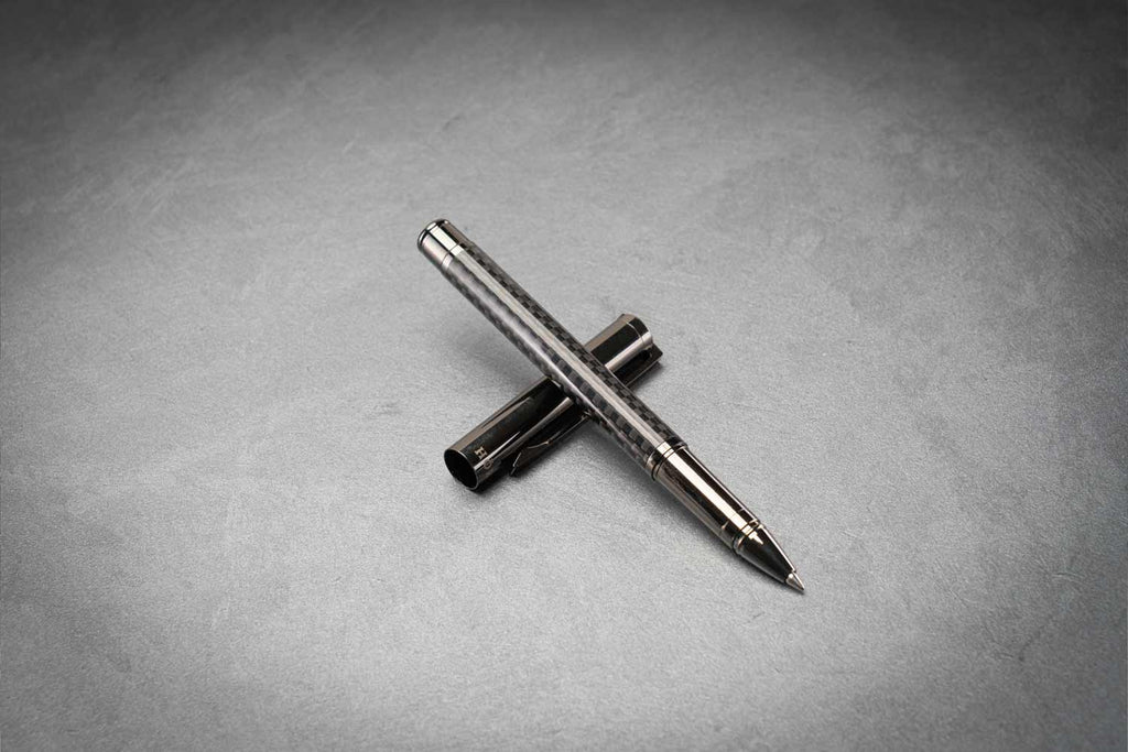 Horner | Carboneo | Rollerball Pen | Carbon Black - penpencilink
