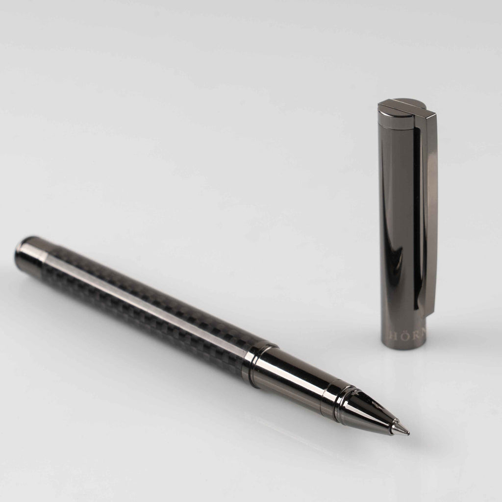 Horner | Carboneo | Rollerball Pen | Carbon Black - penpencilink