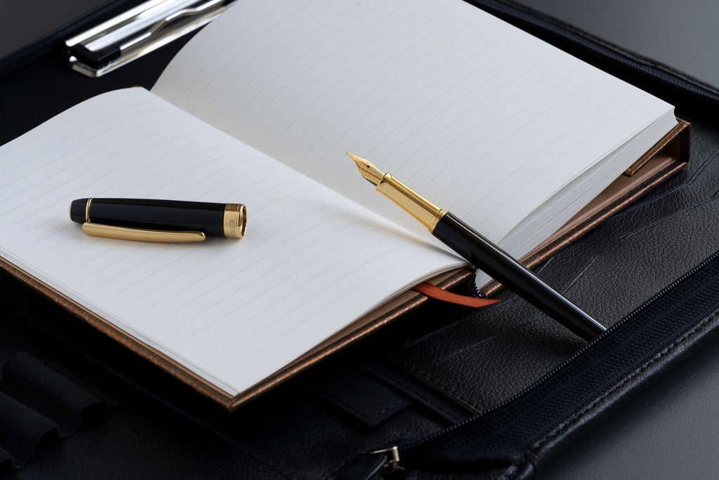 Horner | Nobilis | Fountain Pen | Black - GT - penpencilink