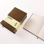 ISHRA A5 Size Ruled Notebook | Ideal Note Book Journal Diary for Work Office Writing Journaling Note Taking Travel | Dark Grey Soft Cover| 172 Pages | 80gsm | Fountain Pen Friendly Paper - penpencilink