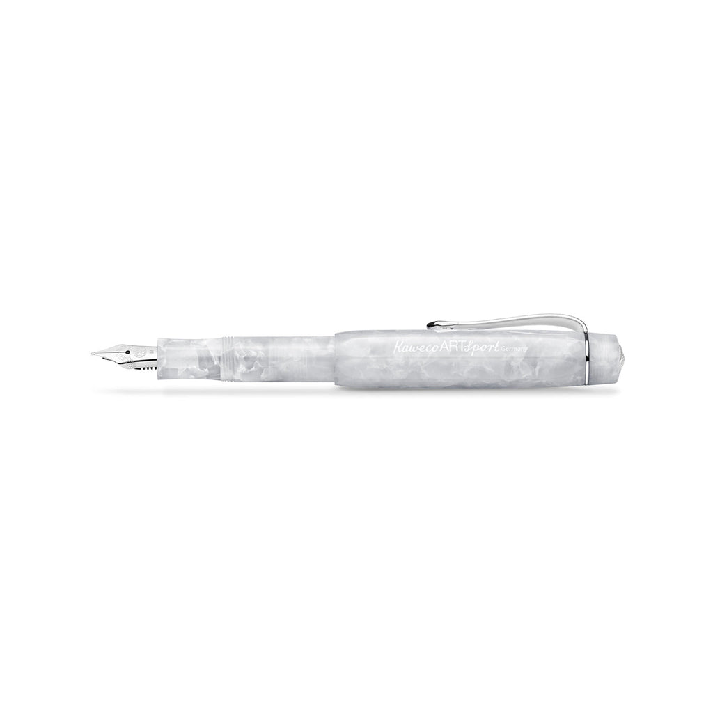 KAWECO ART Sport Fountain Pen Mineral White