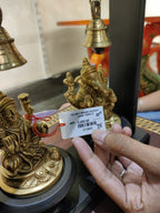 Lakshmi & Ganesha Blessings Decor with Hanging Bells - Satyam Collection