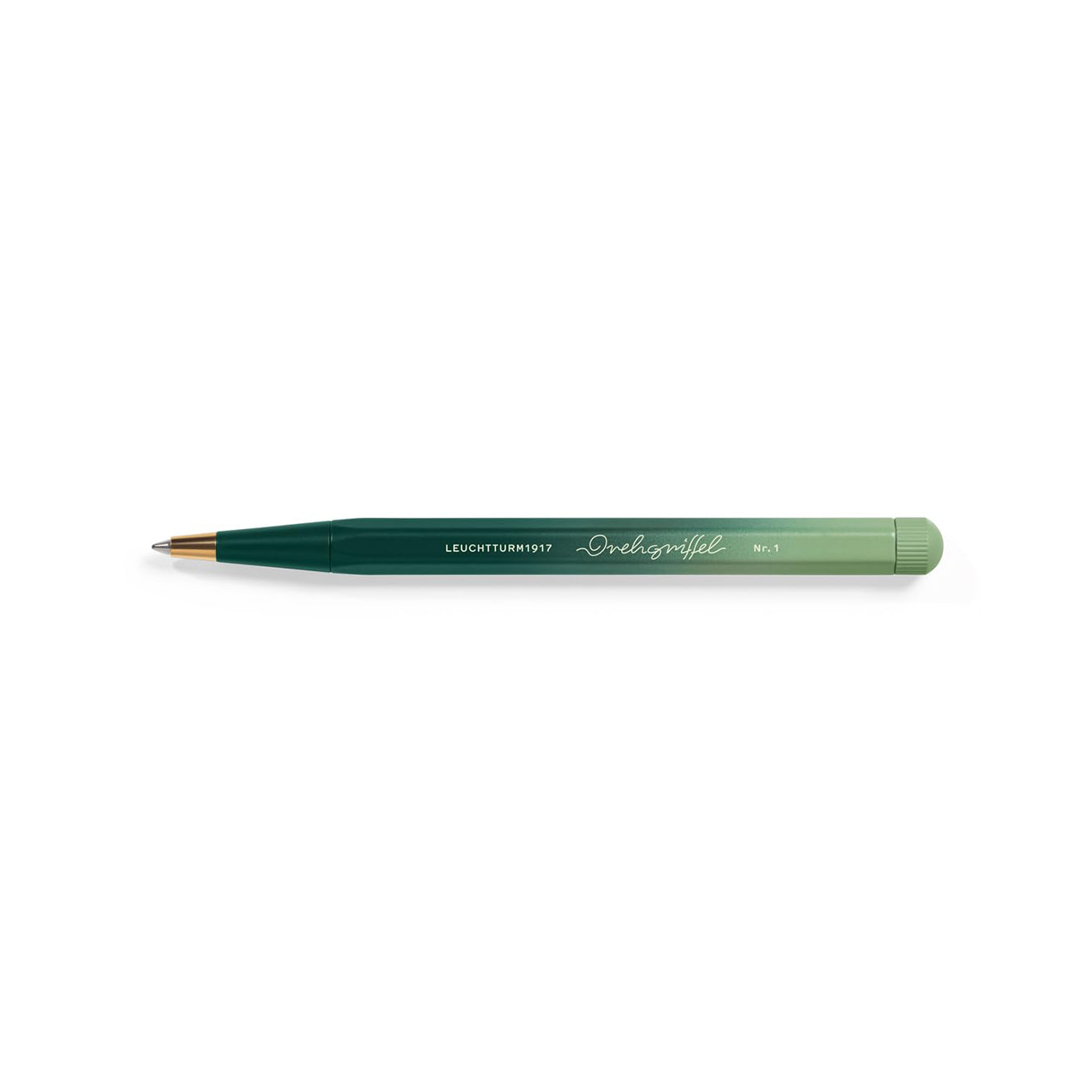 LEUCHTTURM1917 | Gradient Edition | Ball Point Pen | Black Ink | Drehgriffel No. 1 | Forest Green/Sage