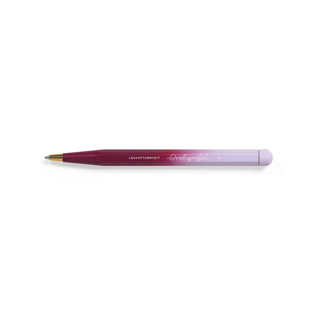 LEUCHTTURM1917 | Gradient Edition | Ball Point Pen | Black Ink | Drehgriffel No. 1 | Port Red/Lilac