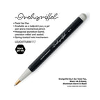 LEUCHTTURM1917 Gel Pen with Document Proof Black Ink | Drehgriffel No. 1 | Black | Twist Mechanism