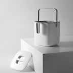 Litem 5L Food Waste Bin with Inner Bucket & Handle – Ivory