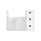 Litem | Combo Book Rack with 3 Drawers| 2 Bookshelf| 1 Pen Stand | Mint