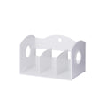 Litem Multi Book Shelf | 3 Tiers | White