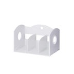 Litem Multi Book Shelf | 3 Tiers | White
