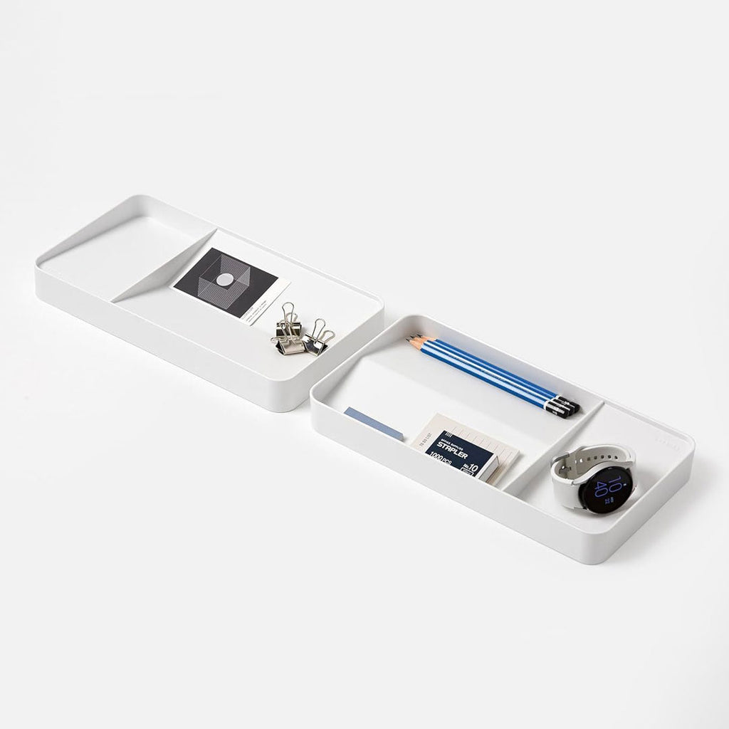 Litem | Flip Tray Organizer | White