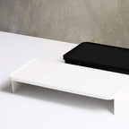 Litem | Monitor Stand | Up Desk Organizer Set | White