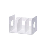 Litem | Book Rack with  3 Compartments | Organiser | Cool Grey | My Room
