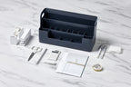 Sysmax | Neo Desk Organizer | Adjustable Compartments| Prussian Blue